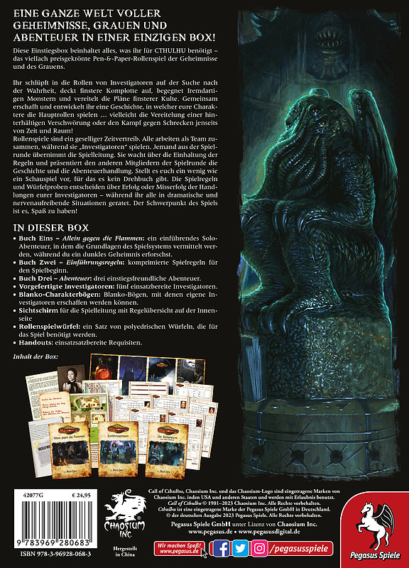 Cthulhu-Einstiegsbox Rueckseite