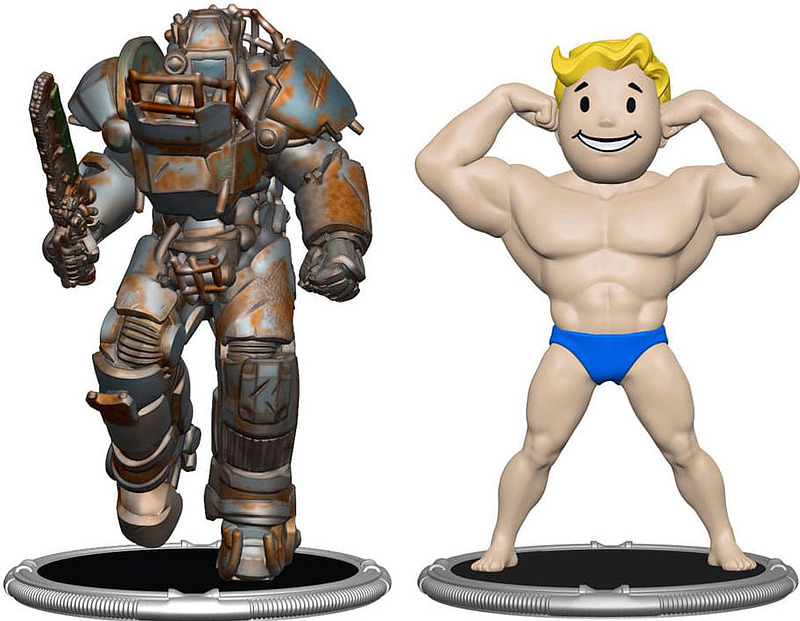 Fallout Minifiguren 2er-Pack E Rueckseite Fallout Minifiguren 2er-Pack E Rueckseite