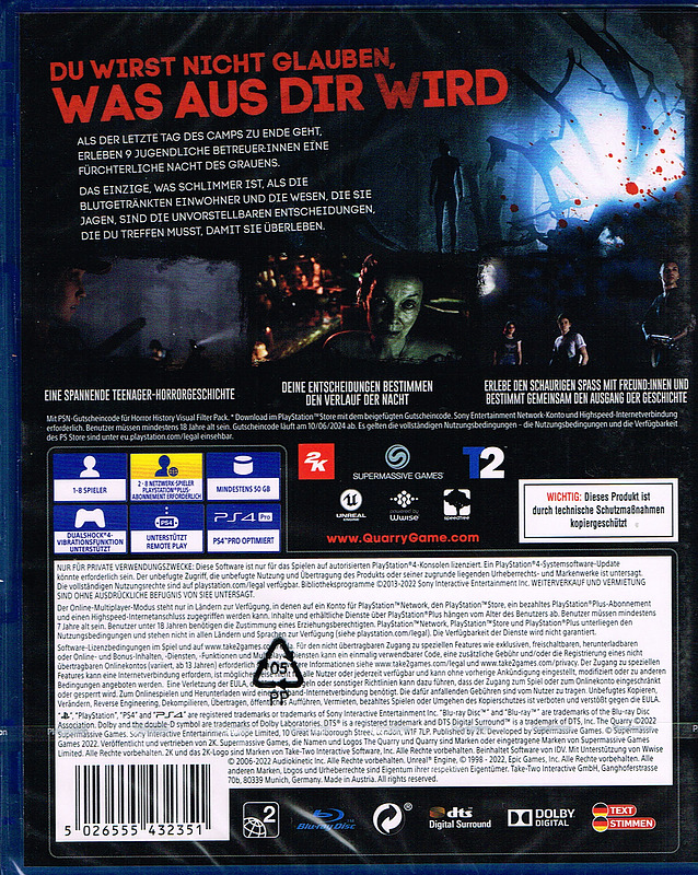 The Quarry (AT-PEGI) Rueckseite