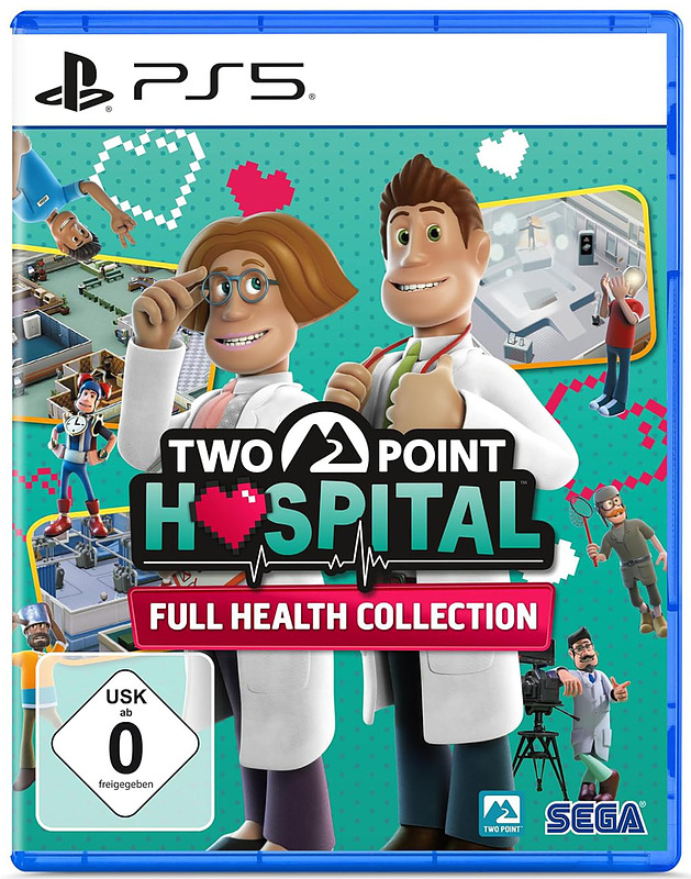 Two Point Hospital: Full Health Collection Cover