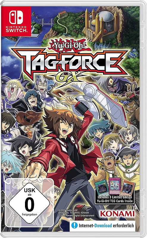Yu-Gi-Oh! Tag Force GX Cover