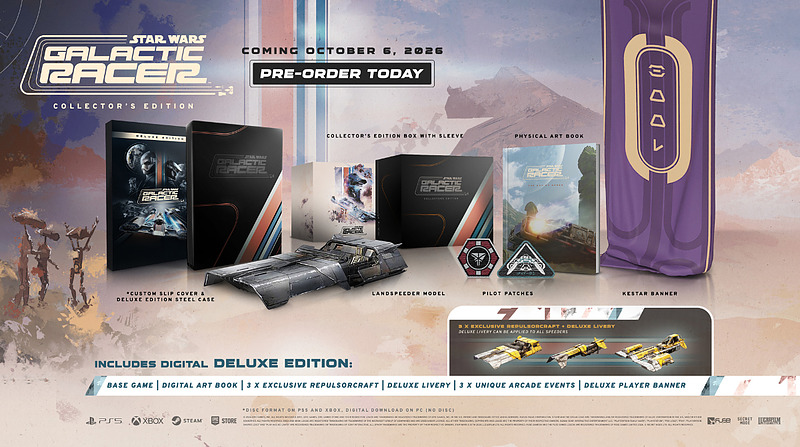 Star Wars: Galactic Racer Collectors Edition Cover