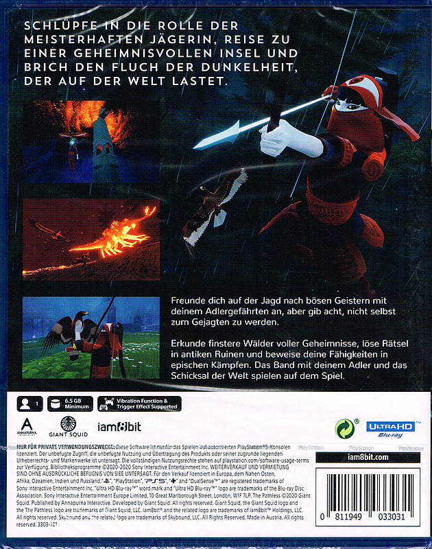 The Pathless Rueckseite